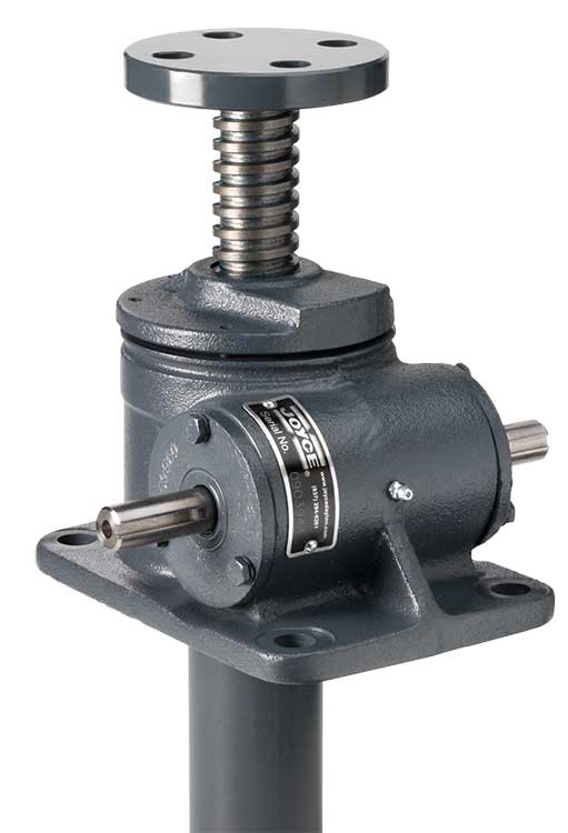 Actuador tipo gato con transmisión de tornillos sin fin - Urany®